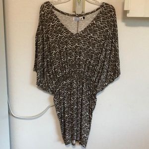 Ava sky romper - wave print